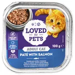 Pate cu somon, pentru pisici adulte 100g