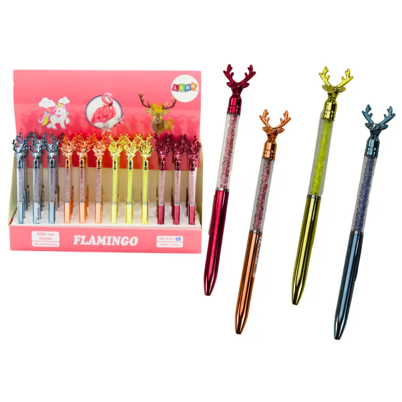 Pixuri cu diamante, LEAN TOYS, set 48 bucati, culoare mix, 0.7mm
