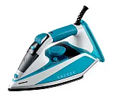 Fier de calcat Heinner EmeraldSteam HSI-2400LGR, 2000-2400W, talpa cu invelis ceramic, oprire automata, anti-picurare, anti-calcar, Turcoaz