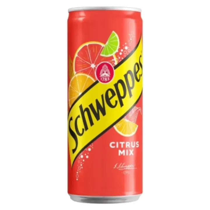 Bautura carbogazoasa Schweppes Citrus Mix 24 x 0,33 L
