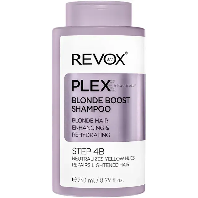 Sampon nuantator pentru par blond Revox Plex, 260 ml