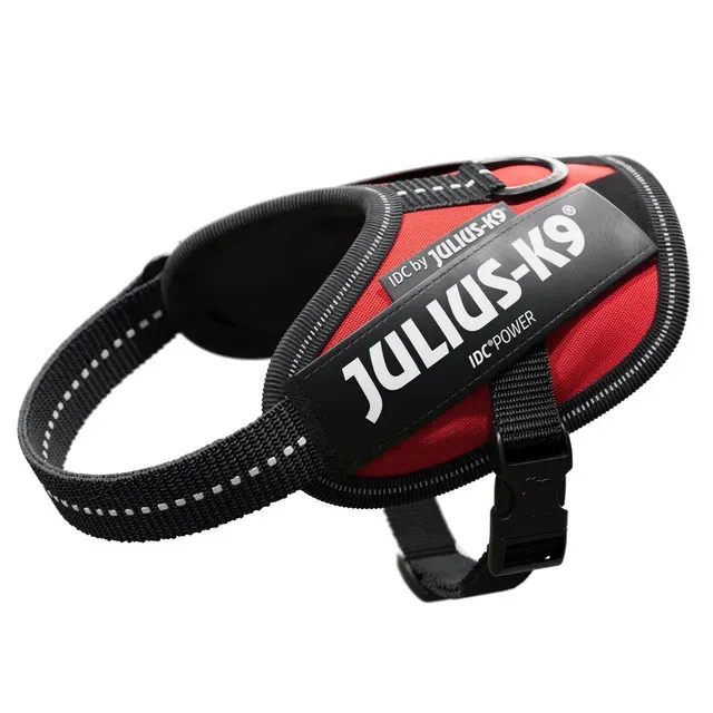 Ham pentru caini Julius-K9 IDC Power, 33 - 45 cm, 2 - 5 kg, marimea 2XS, rosu