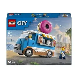LEGO City - Furgoneta de gogosi 60452, 196 piese