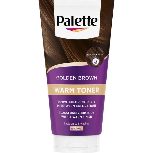 Toner nuantator Palette Saten Auriu cald, 150 ml