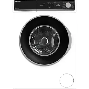 Masina de spalat rufe frontala SHARP ES-NFA814BW1NNA-EE, AllergySmart, 8 kg, 1400rpm, Clasa A, alb