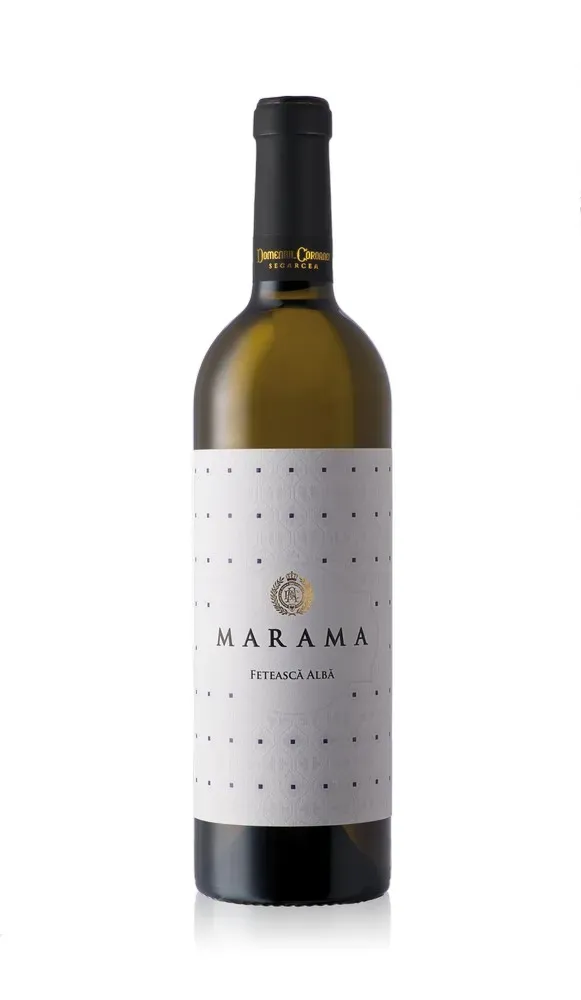 Vin alb sec Domeniul Coroanei Segarcea Marama, Feteasca Alba, 0.75 l