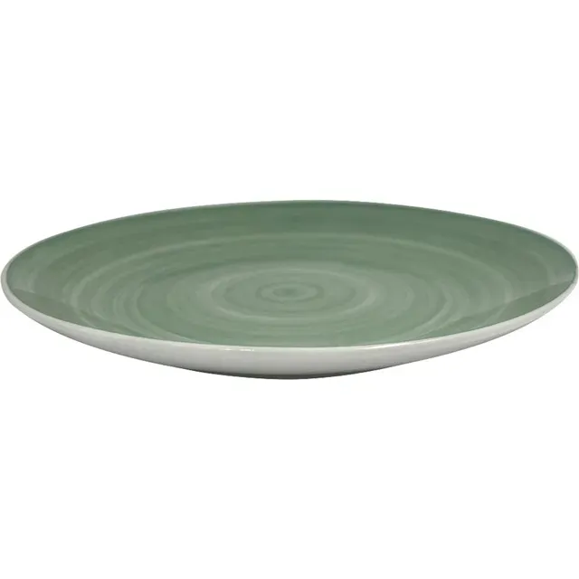 Farfurie pentru desert Actuel Botanic, portelan, 19 cm, verde