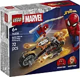 LEGO Marvel Omul Paianjen vs Calaretul fantoma pe motocicleta 76335