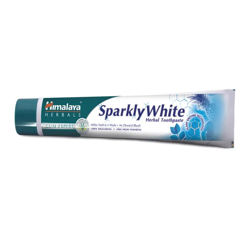Pasta de dinti Himalaya Sparkly White, 75 ml