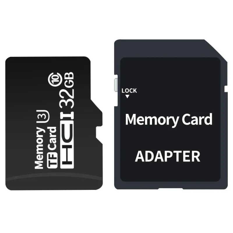 Card De Memorie cu Adaptor Inclus, TF MicroSD VALA® Premium, 32 GB, Clasa 10 U3, Pentru Camera Auto, Telefon, Aparat Foto, HUB, Console, Negru