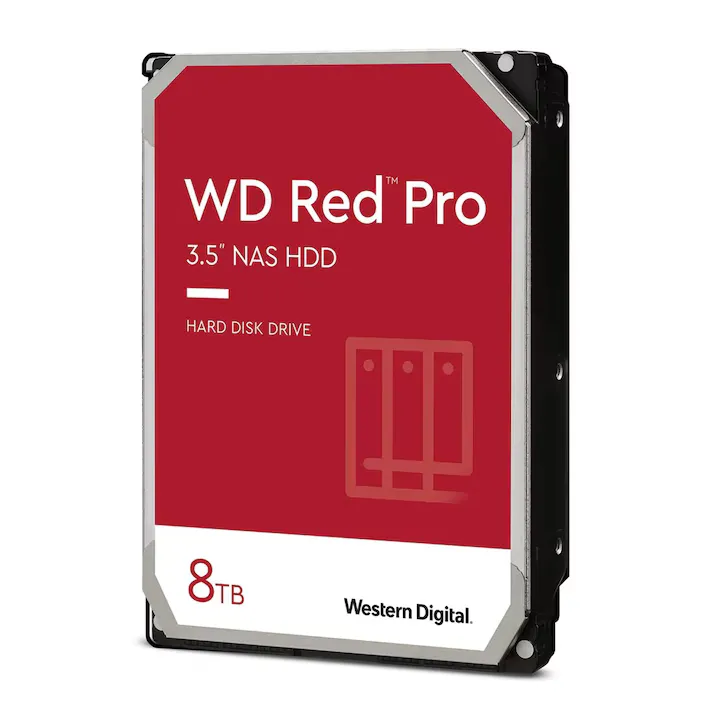 Western Digital 8TB 7200rpm SATA-600 256MB Red Pro WD8005FFBX, 243522, Winchester