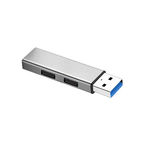 Hub USB Metal, 1 la 3