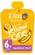 Piure eco cu banane si caise Ella's, de la 6 luni, 90 g
