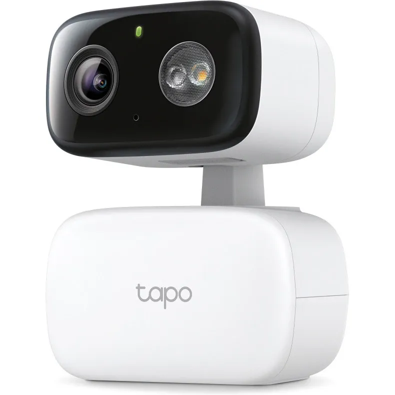 Camera de supraveghere Wireless TP-Link Tapo C206 cu Pan/Tilt 360 grade, Full HD 1080P, Utilizare Baby Monitor, Night Vision Color, Detectarea inteligenta miscarilor, Two-Way Audio, ONVIF, IP65