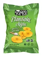 Chips de banane de gatit cu sare de mare, 75g, Samai