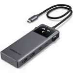 Adaptor multifunctional UGREEN 6-in-1 USB-C Hub CM888, 2 x USB A 3.2, 2 X USB C 3.2, 1 X USB C PD 100W, 1 X HDMI 4K, Gri