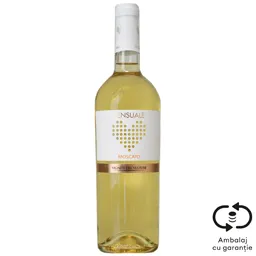 Vin alb dulce Moscato 0.75L