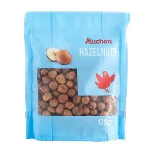Alune de padure decojite Auchan, 175 g
