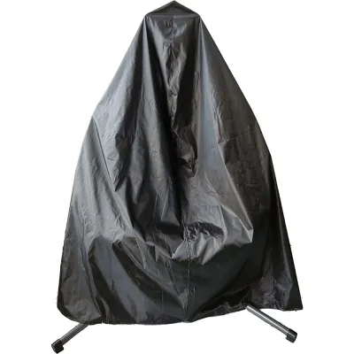 Husa protectie leagan dublu, 230 x 220 cm, negru-argintiu