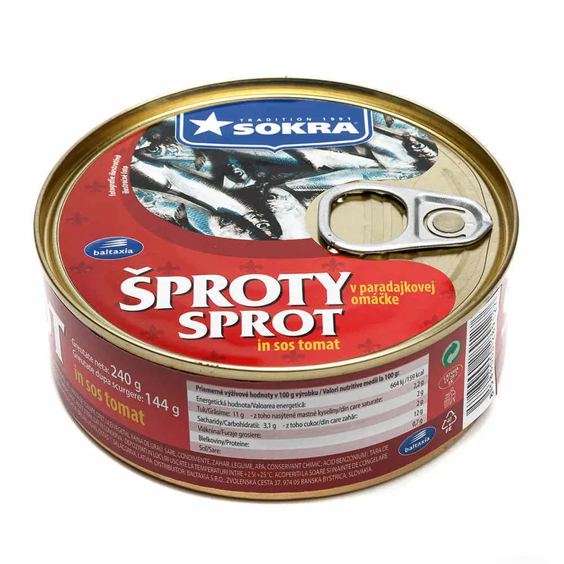 Sprot Sokra sos tomat, 240 g