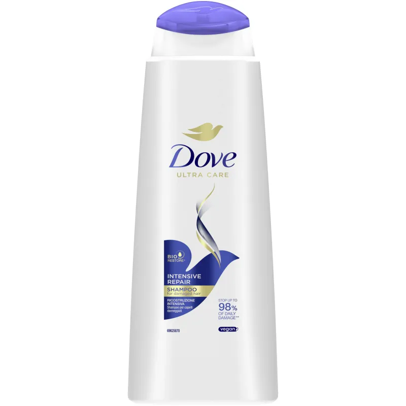 Sampon Dove Intense Repair pentru par deteriorat, 400 ml