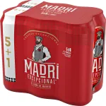 Bere blonda Madri Excepcional, 5+1 x 0.5 l