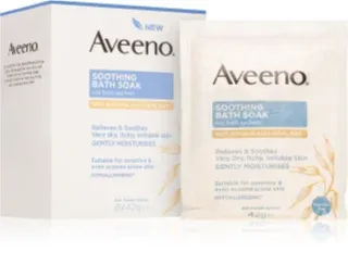 Aveeno Soothing Bath Soak pudră pentru baie 8x42 g