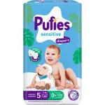 Scutece Pufies Fashion & Nature, marimea 6, 13+ kg, 42 bucati