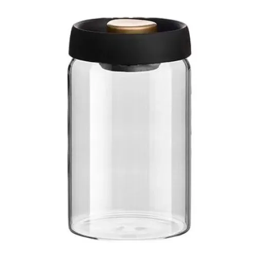Borcan Vidat Hermetic pentru Cafea si Condimente - 1200ml, Sticla Borosilicat, Protectie impotriva Umiditatii
