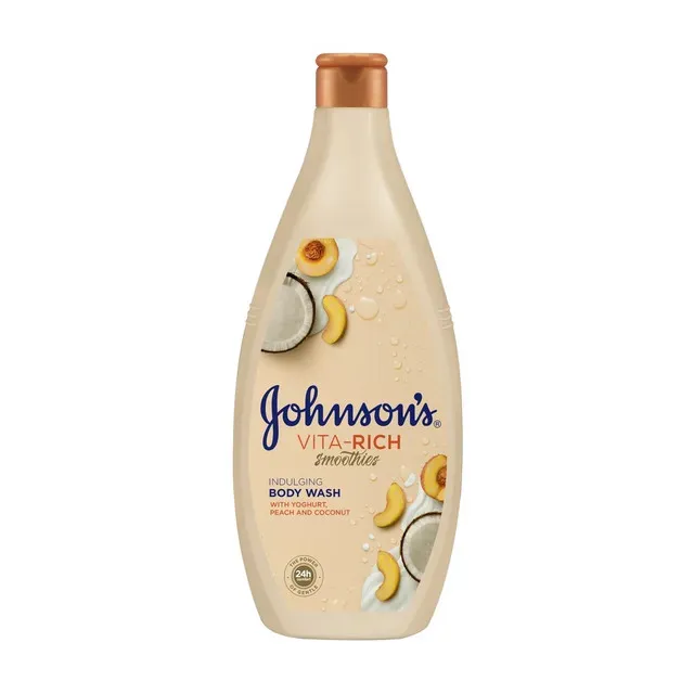 Gel de dus Johnson's Vita-Rich Peach, 750 ml