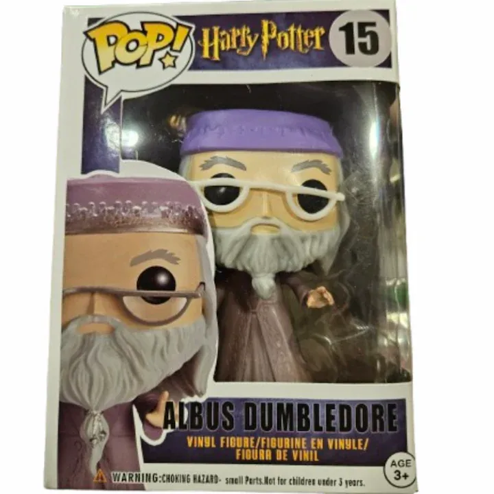 Figurina Harry Potter, Tip Albus Dumbledore, Plastic, Multicolor