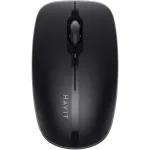 Mouse office wireless HAVIT MS53WB, 1600 dpi, 4 butoane, Bluetooth 5.2/ 2.4 GHz, Negru