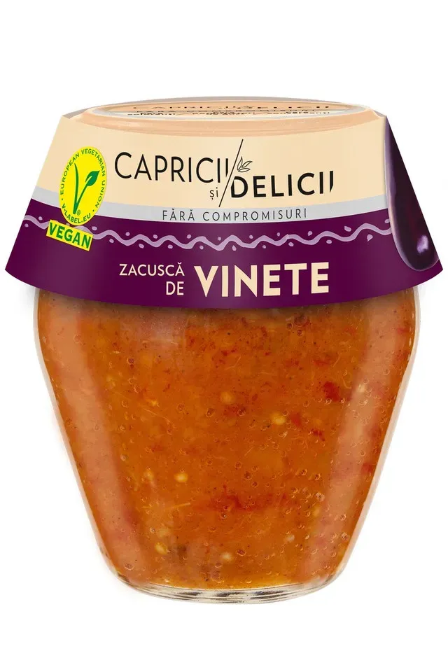 Zacusca de vinete Capricii si Delicii, 290 g
