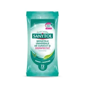 Servetele dezinfectante Sanytol multisuprafete, 36 bucati