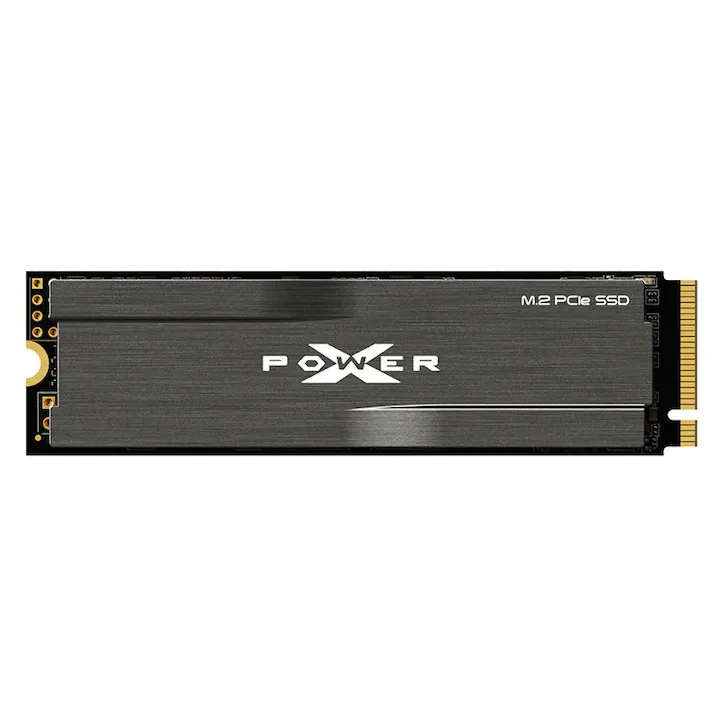 Solid State Drive (SSD), Silicon Power, 2280 XD80, PCIe Gen 3x4, M.2, 512GB