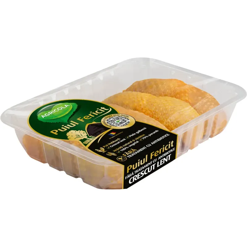 Pulpe de pui dezosate Puiul Fericit Agricola, +/- 1 kg