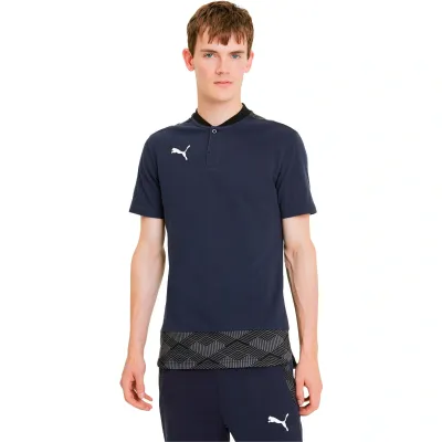 Tricou barbati Puma Teamfinal 21 Casuals Polo, Albastru