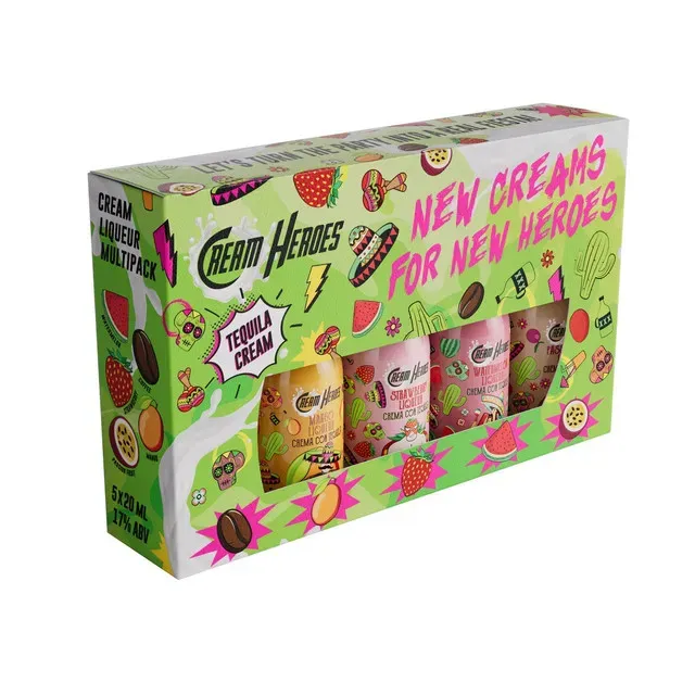 Lichior Cream Heroes, 5 x 0.02 l