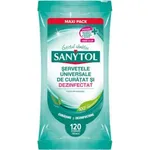 Servetele universale de curatat si dezinfectat, 120 buc.