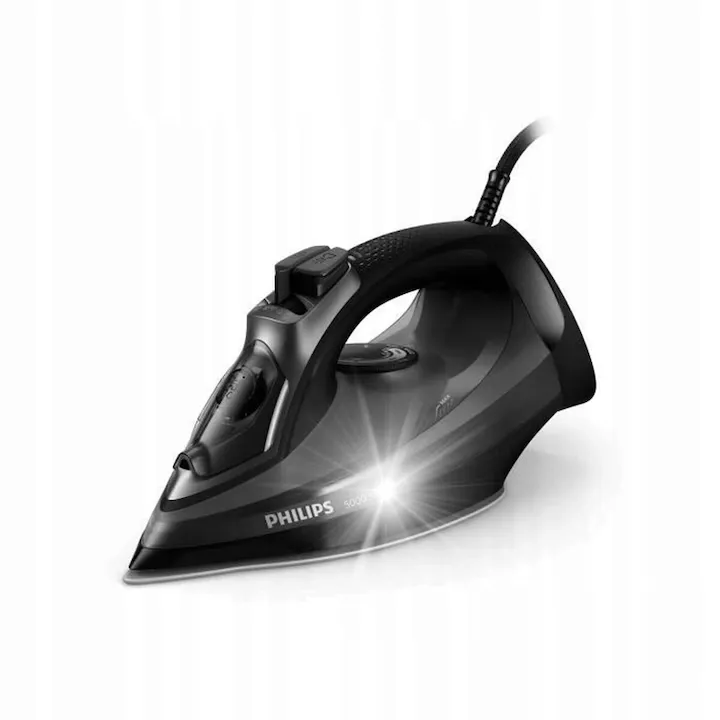 Fier de calcat Philips 5000 Series DST5040/80, abur continuu 45 g/min, abur puternic 200 g/min, negru, 2600 W, 312x127x147mm