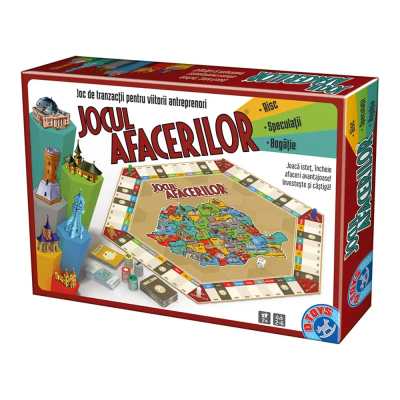 Joc colectiv D-Toys - Jocul Afacerilor