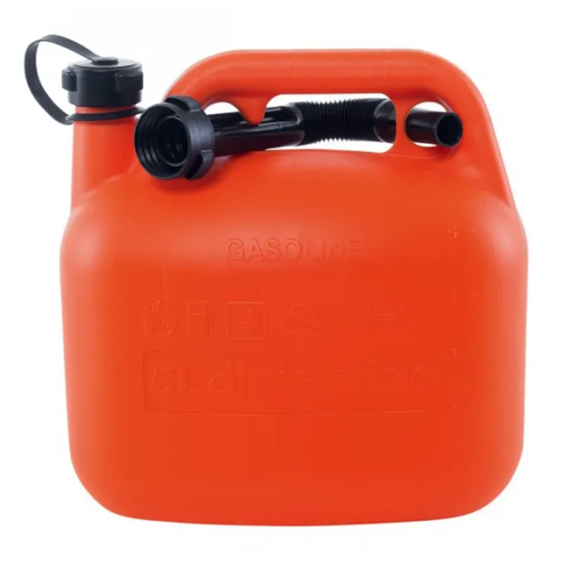 Canistra din plastic, pentru combustibil, Di Martino, 5 L + palnie | Dedeman