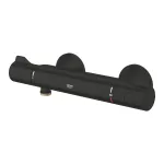 Baterie dus Grohtherm 800 1022022430, aparenta, termostat, mat, negru