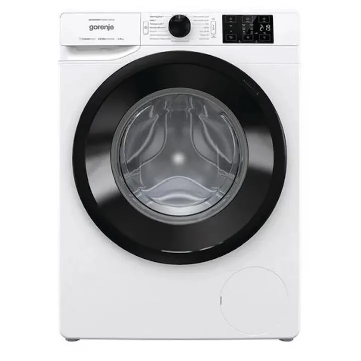 Masina De Spalat Rufe Frontala Gorenje WNEI86APS, Clasa A, 8 Kg, 1600 Rpm, Inverter PowerDrive Motor, SteamTech, Alb