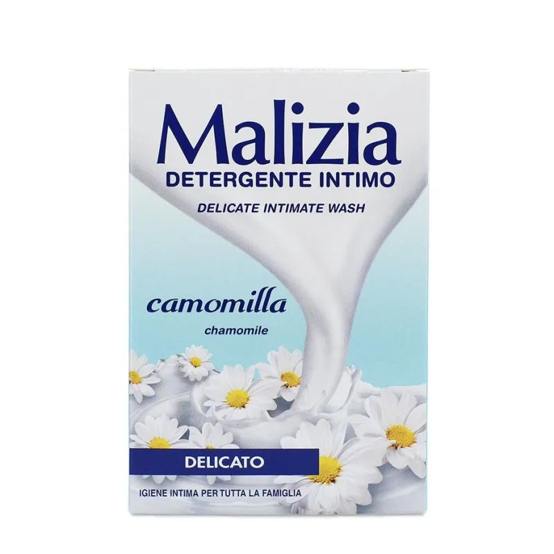 Sapun lichid intim Malizia camomilla cu extract de musetel 200ml