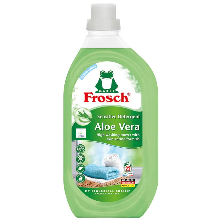 Detergent ecologic lichid Frosch cu Aloe Vera, 1.5l