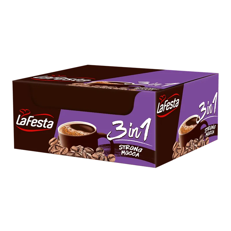 Ciocolata calda La Festa 3 in 1 strong mocca 374.4 g