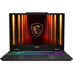 Laptop Gaming MSI Cyborg 15 B2RWEKG-074XRO, Intel Core 5 210H, 15.6" FHD, 16GB, SSD 512GB, NVIDIA GeForce RTX 5050 8GB, Free DOS, negru