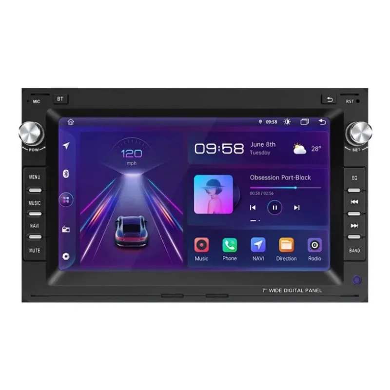 Navigatie Skoda Fabia 1999-2008 7 inch 2GB 64GB 4 Core