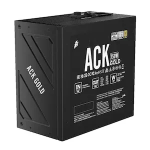 Sursa PC 1stPlayer® 750W, 80 PLUS® Gold si certificat Gold Cybenetics, Full-modular, ATX 3.1, PCIe 5.1, HA-750BA2, negru